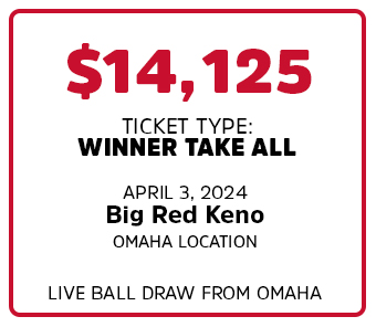 $14,125 Big Win at Big Red Keno Omaha 