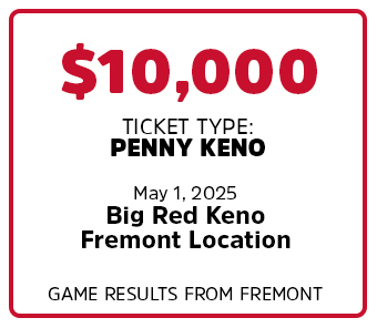 $10,000 BIG WIN at Big Red Keno - Fremont