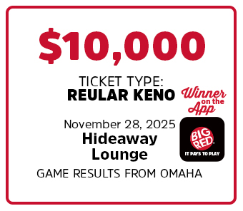 $10,000 BIG WIN at Hideaway Lounge - Omaha