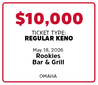 $10,000 BIG WIN at Rookies Bar & Grill - Omaha