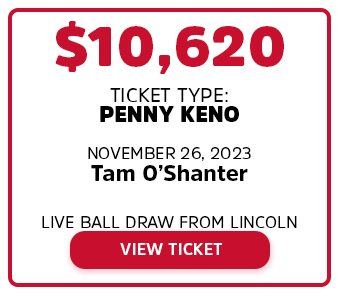 $10,620 Big Win at Tam O'Schanter