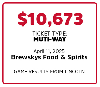 $10,673 BIG WIN at Brewskys Food &Spirits - Lincoln