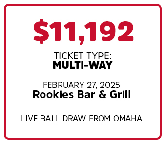 $11,192 BIG WIN at Rookies Bar & Grill - Omaha