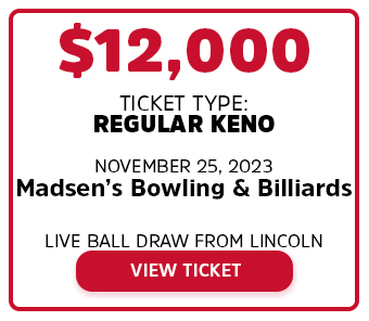 $12,000 Big Win at Madsen's Bowling & Billiards