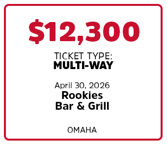 $12,300 BIG WIN at Rookies Bar & Grill - Omaha