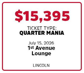 $15,395 BIG WIN at 1st Avenue Lounge - Lincoln
