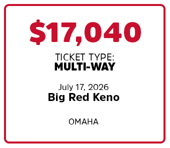 $17,040 BIG WIN at Big Red Keno Parlor - Omaha