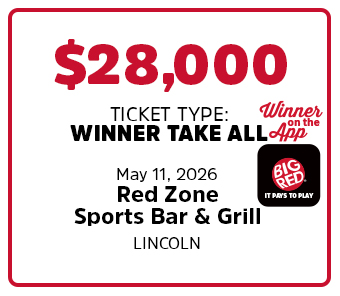 $28,000 BIG WIN at RedZone Sports Bar & Grill - Lincoln