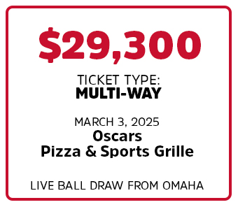 $29,300 BIG WIN at Oscars Pizza & Sports Grille - Omaha