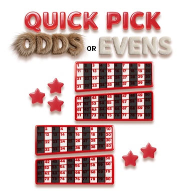 Quick Pick Odds or Evens